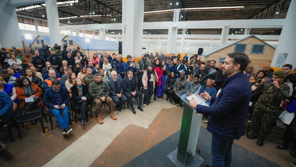 Centro Humanitário de Acolhimento Recomeço abre portas para acolher mais de 600 pessoas