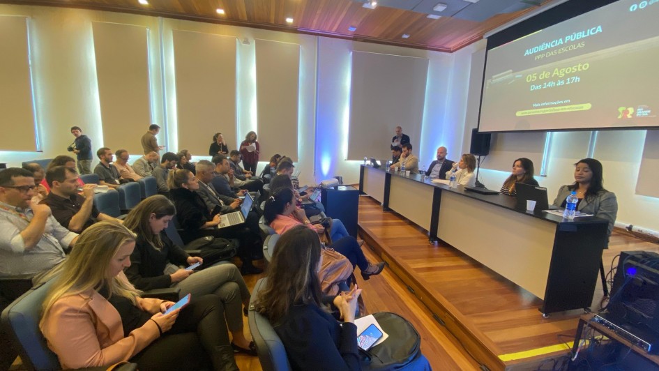 Audiência pública sobre PPP em educação 2024