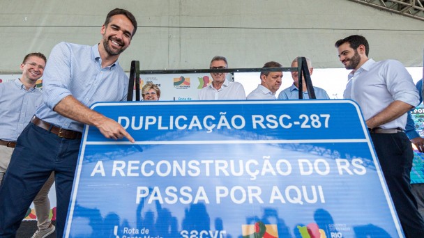 Início da duplicação da RSC 287 2